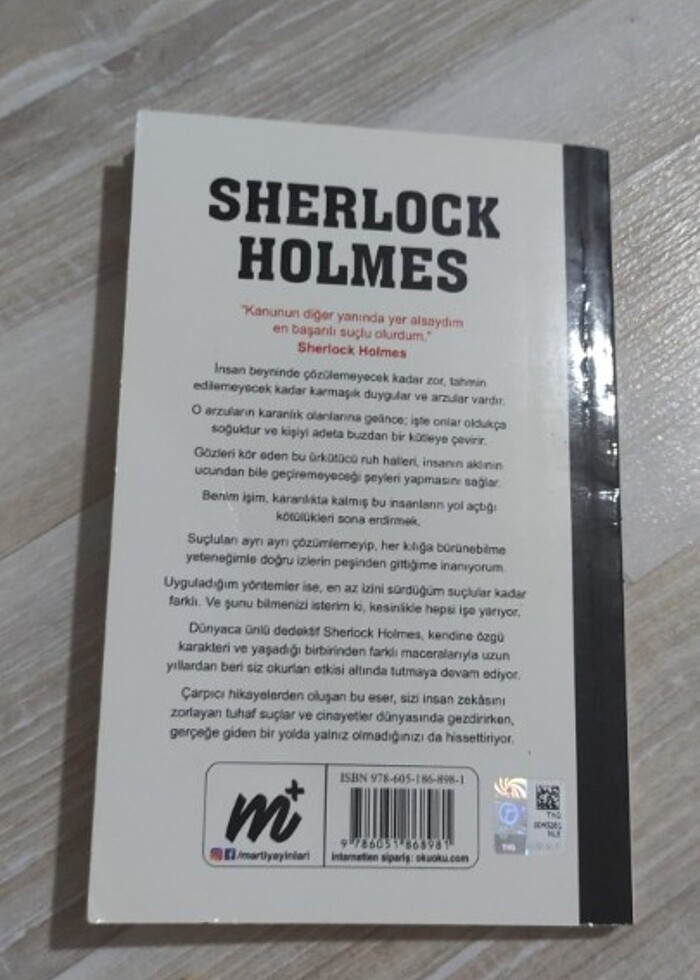 Sherlock Holmes üçgen çatılar  - Görsel 3