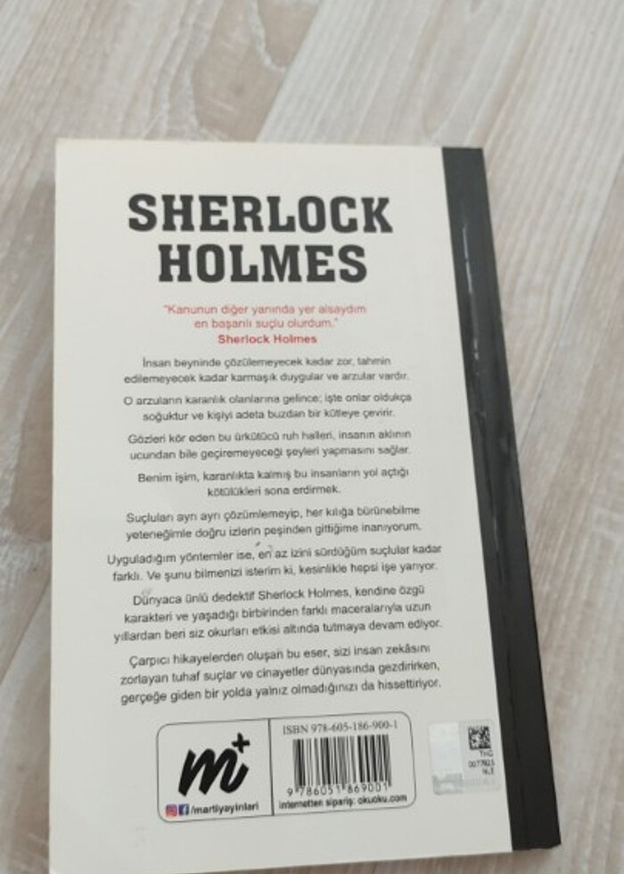 Sherlock Holmes perde kapanıyor kitabı  - Görsel 4