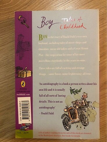  Roald Dahl (Boy tales of childhood)