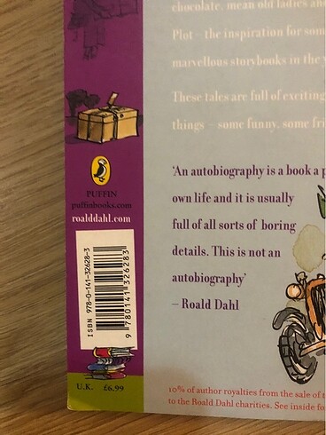  Beden Roald Dahl (Boy tales of childhood)