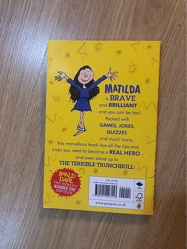  Roald Dahl (Matilda?s how to be brave)