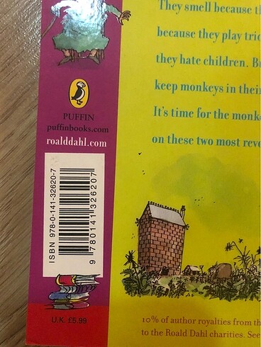  Beden Roald Dahl (The twits)