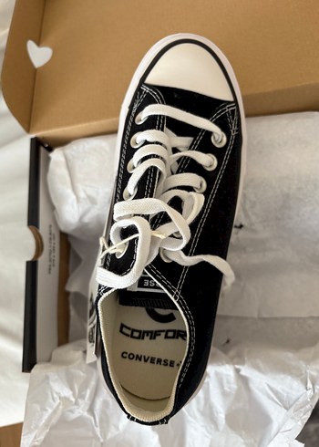36 Beden siyah Renk Converse Chuck Taylor Platform Ayakkabı