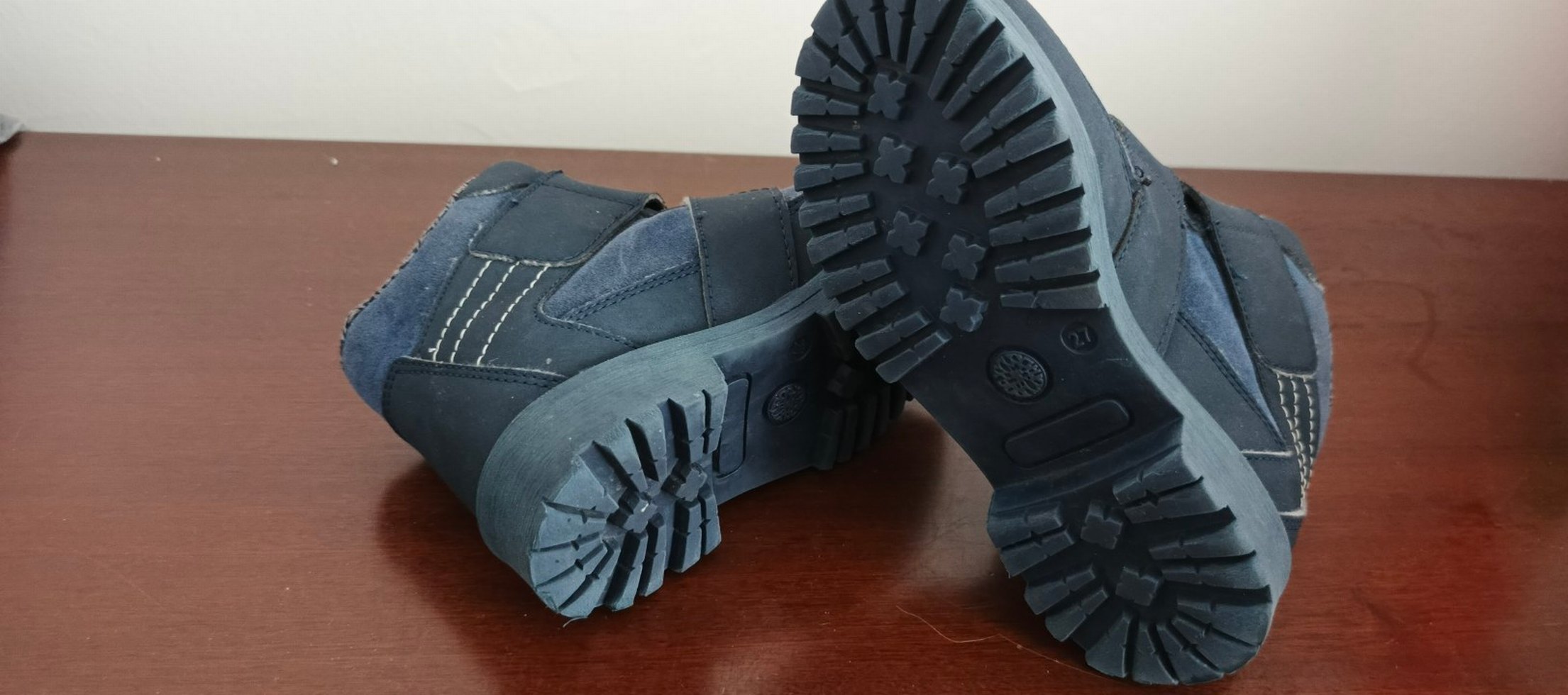 Çocuk Mavi Biker Bot - Görsel 2