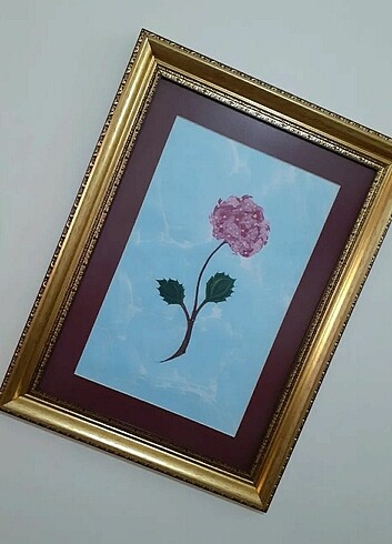 Tasarımcı Ebru tablosu