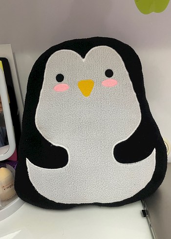 Renkli Gri Penguen Peluş Oyuncak