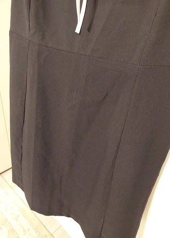 Lacivert Prenses kol elbise - Görsel 5