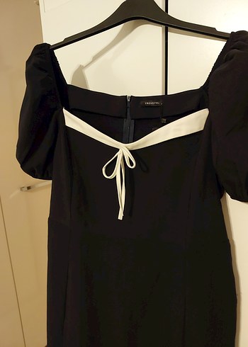 Lacivert Prenses kol elbise - Görsel 6