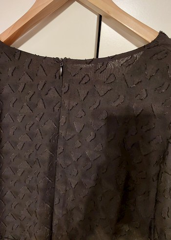 Dekolte Büyük Beden Elbise - Görsel 6