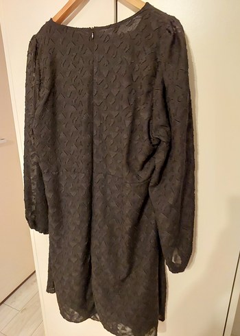 Dekolte Büyük Beden Elbise - Görsel 8