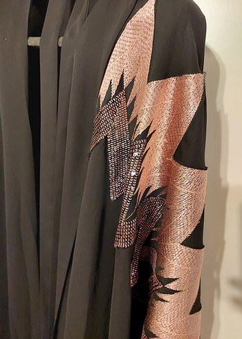 Şal yaka şifon - Görsel 2