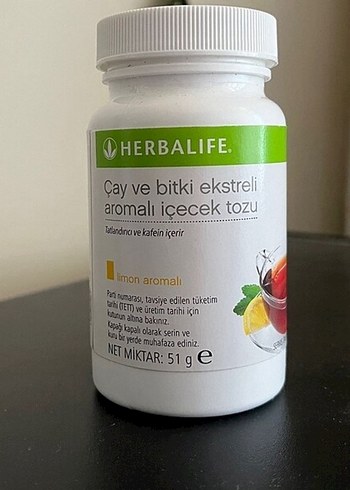 Herbalife Limonlu çay