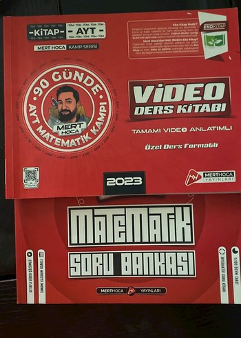 Mert Hoca 2023 AYT Matematik Video Ders Kitabı
