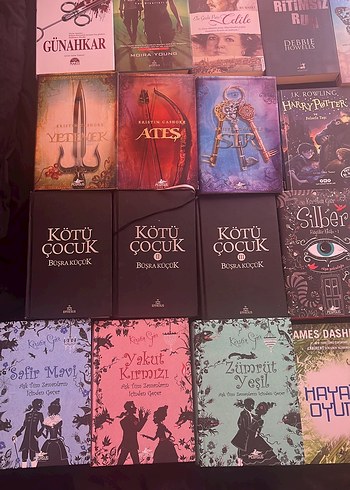 Çeşitli Roman Kitapları Seti