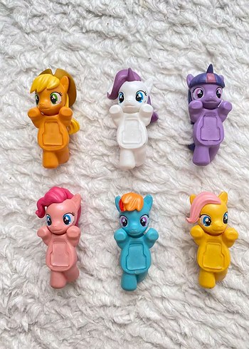 Renkli My Little Pony telefon süsü
