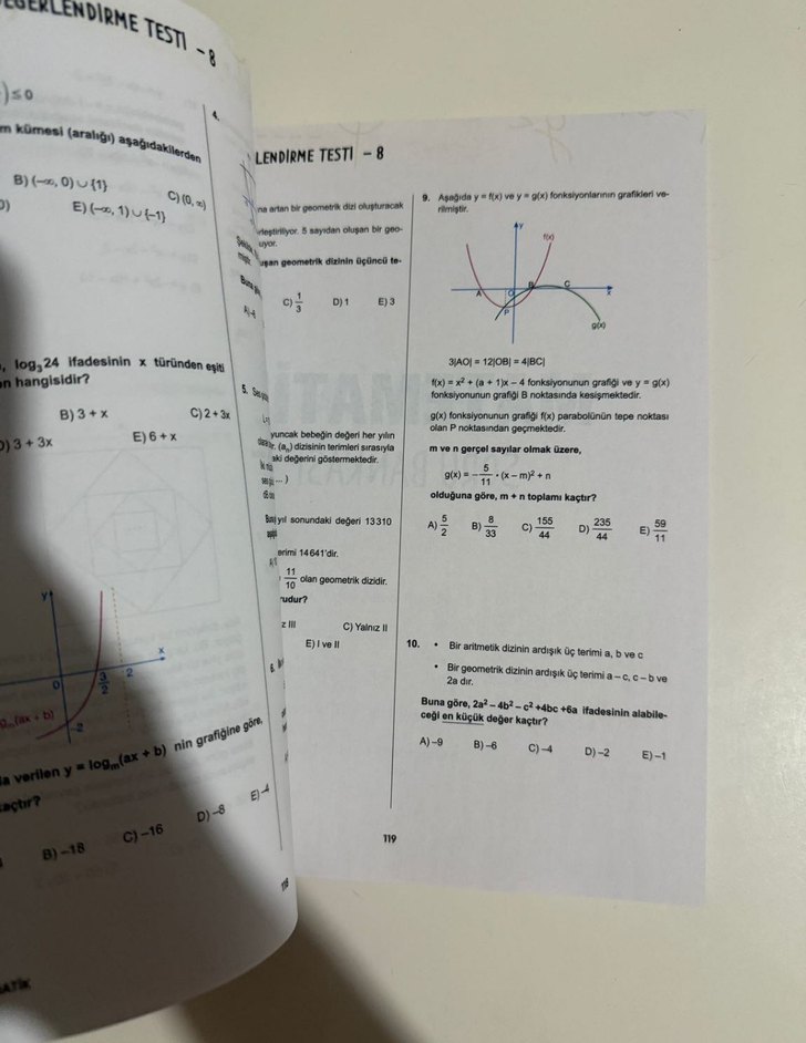 Ayt matematik soru bankası - Görsel 3