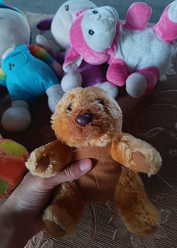  Beden Renkli Peluş Oyuncak Seti