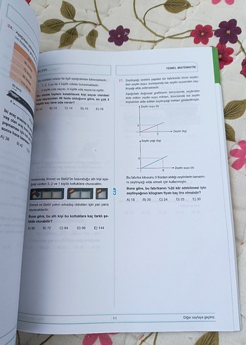 TYT Matematik ve AYT Fen Bilimleri Deneme Kitapları - Görsel 5