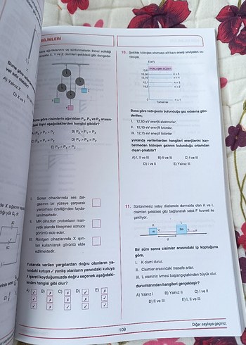 TYT Matematik ve AYT Fen Bilimleri Deneme Kitapları - Görsel 12