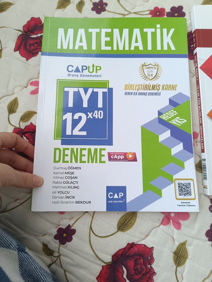 TYT Matematik ve AYT Fen Bilimleri Deneme Kitapları - Görsel 2