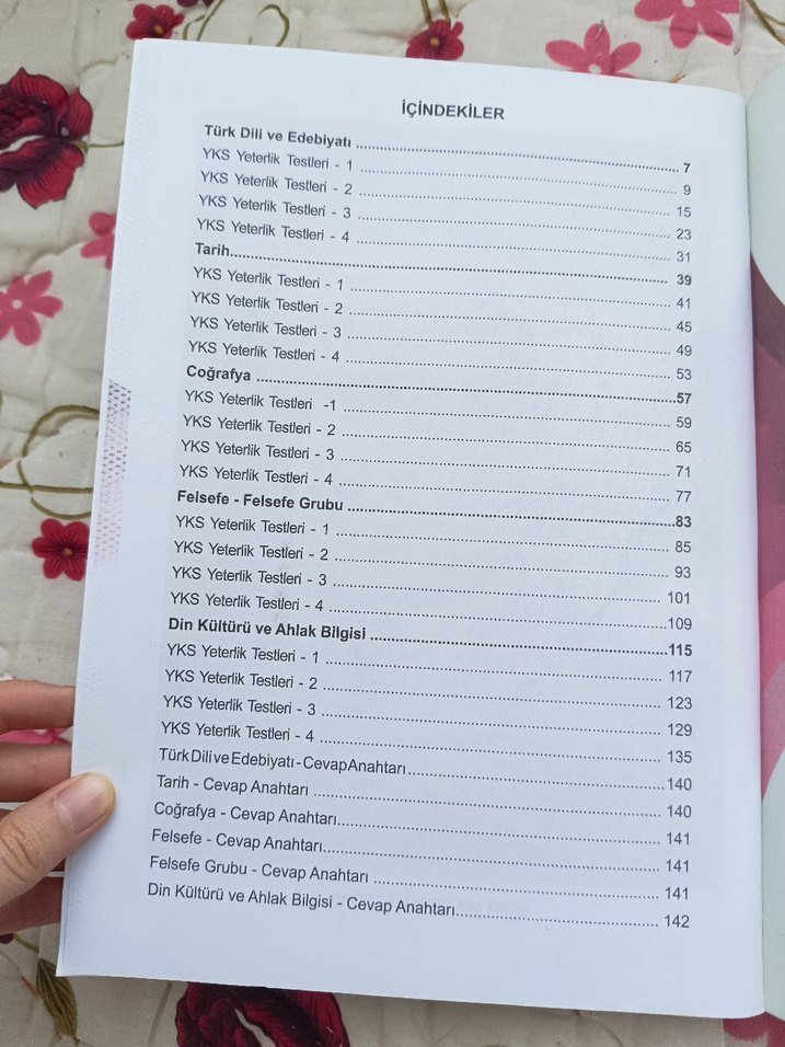 YKS'ye Yönelik Yeterlik Testleri Seti meb - Görsel 3