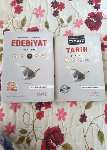 edebiyat ve tyt AYT tarih el kitabı