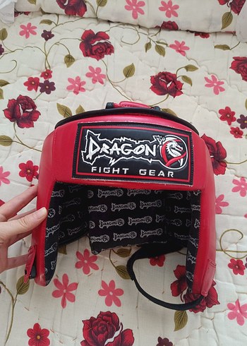 dragon fight gear box kickbox kaskı - Görsel 2