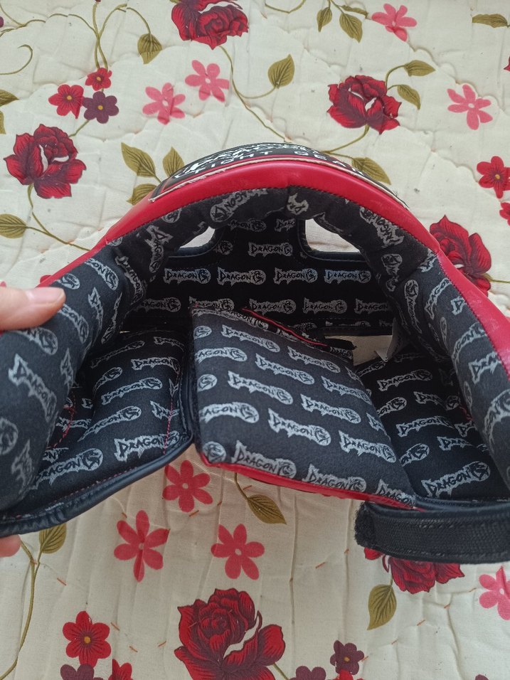 dragon fight gear box kickbox kaskı - Görsel 3