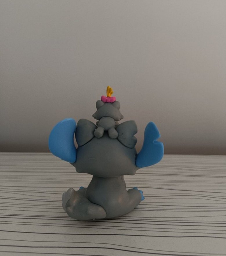 Gri Stitch Aksiyon Figürü - Görsel 2