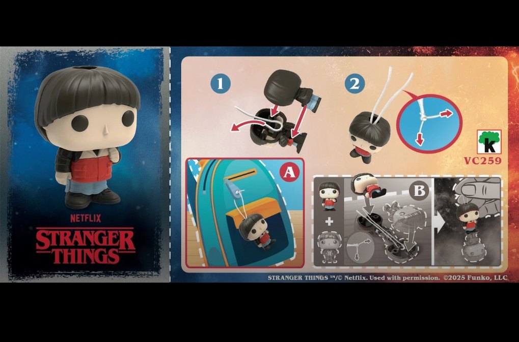 Kinder Stranger Things will funko - Görsel 2