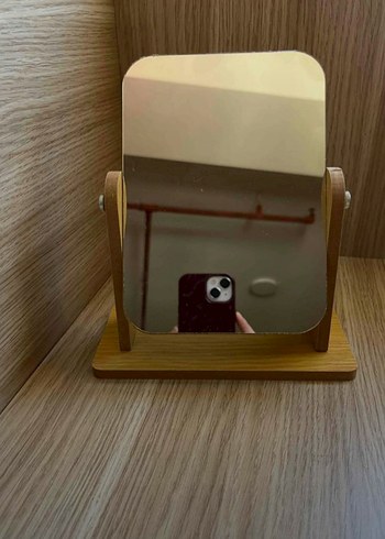 Masa aynası Ayarlanabilir Kare Makeup Mirror 18cm - Görsel 4