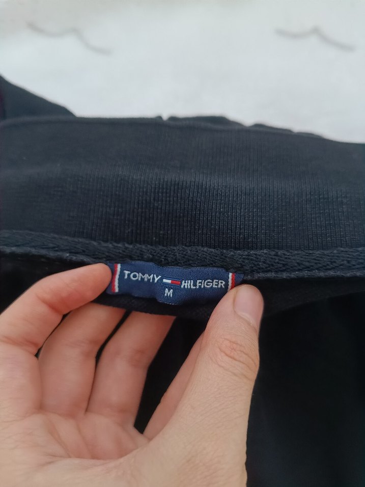 Siyah  Polo yaka Tişört - Görsel 3