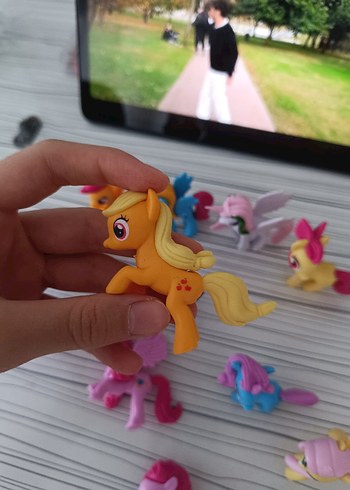 Beden Renk Renkli My Little Pony Figür Seti