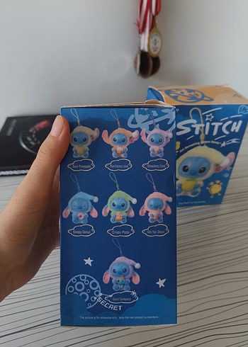 Beden stitch labubu anahtarlık (kutusuz)