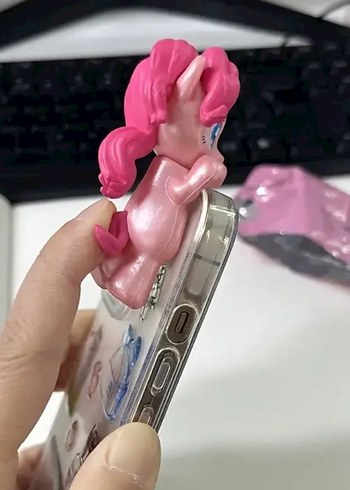 Renkli My Little Pony telefon süsü