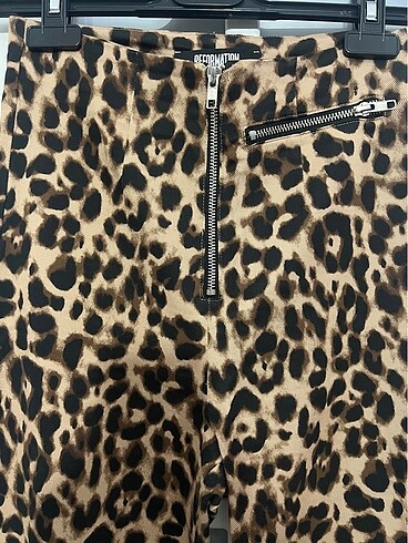 Reformation Leopar Pantolon