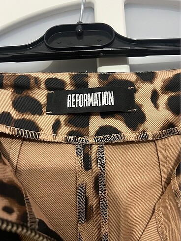 m Beden kahverengi Renk Leopar Pantolon