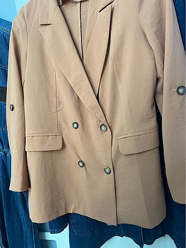 m Beden Kruvaze blazer Ceket