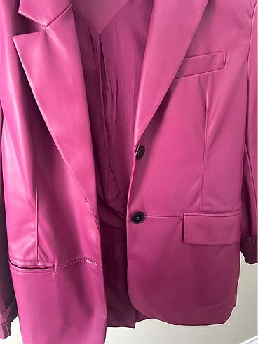 m Beden Bershka Ceket Pembe