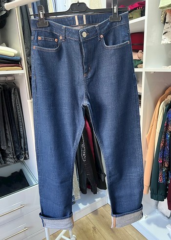 Kadın Lacivert  selvidge Regular Fit Kot Pantolon - Görsel 2