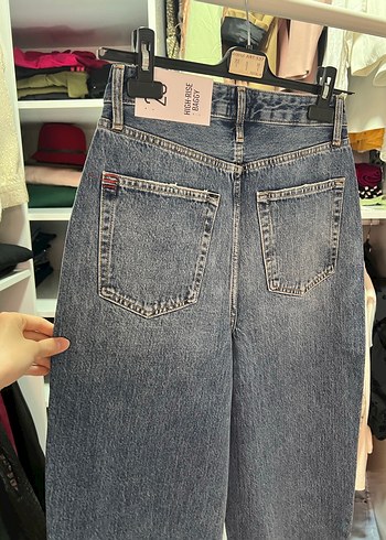 Gri Kadın Denim Pantolon - Görsel 6