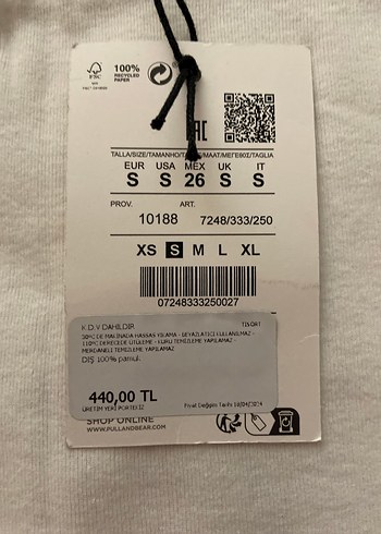 Pull&Bear kısa kollu babytee tişört - Görsel 3