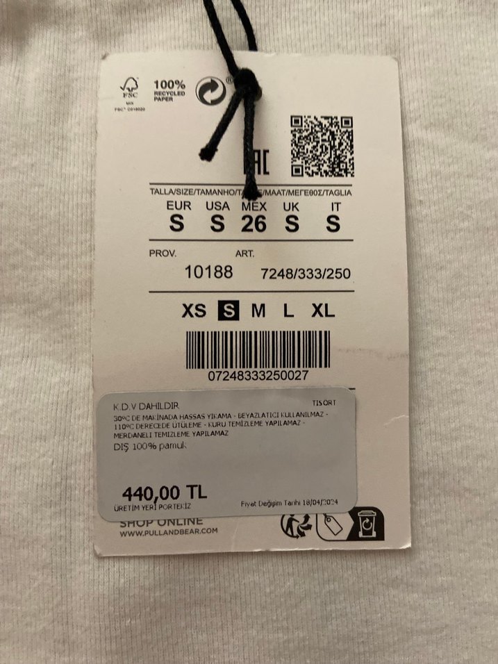 Pull&Bear kısa kollu babytee tişört - Görsel 3