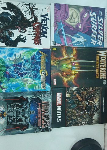 Marvel çizgi romanlar Yaklaşık 15 16 adet