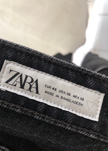 Zara Siyah Baggy Pantolon - Görsel 4