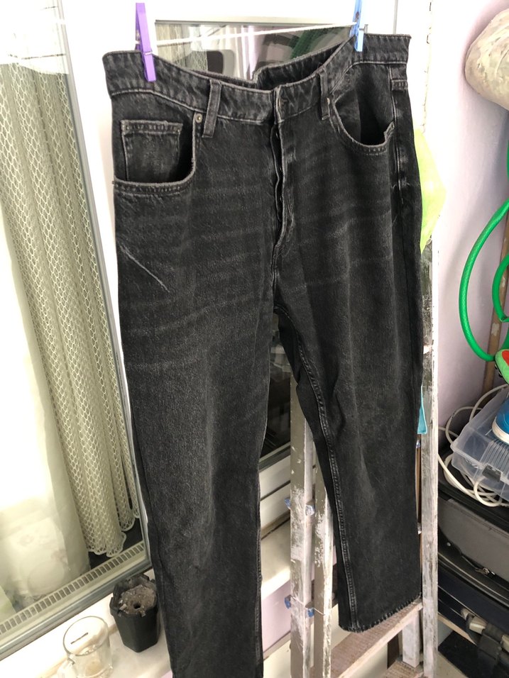 Zara Siyah Baggy Pantolon - Görsel 2