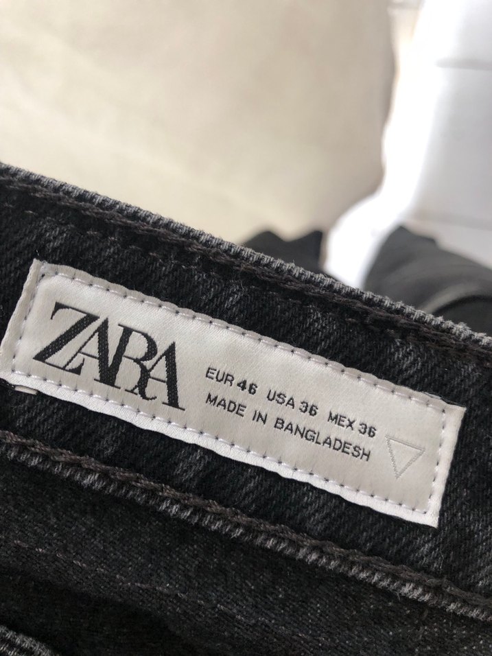 Zara Siyah Baggy Pantolon - Görsel 4