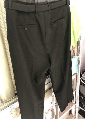 Zara Duble Belli Kumaş Pantolon - Görsel 3