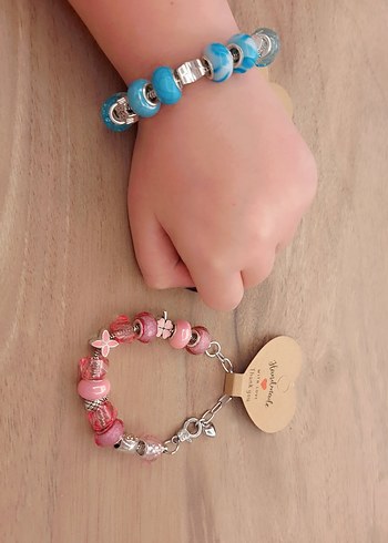 PEMBE X MAVİ MATCHİNG SUMMER BİLEKLİK