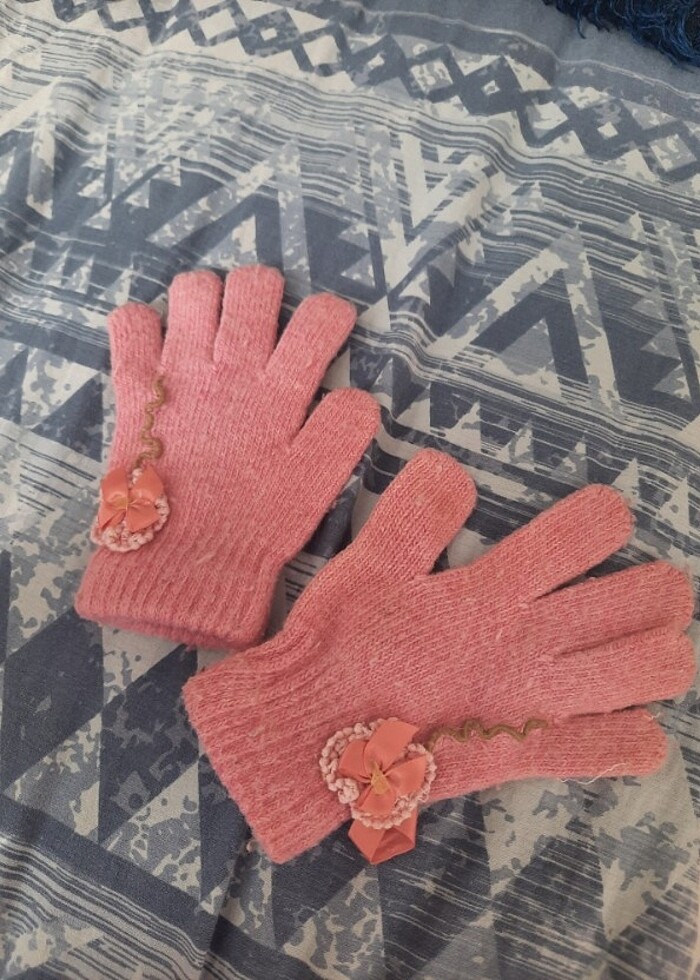Kız çocuk eldiven - Görsel 2